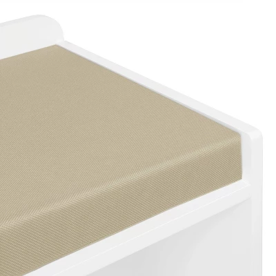 Kids' Catch-All Storage Bench White - RiverRidge Home - Image 2