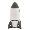 Bank Roger Rocket Bank - One Bank 9 Inches - Space - 3577Gb - Ceramic - Off-White