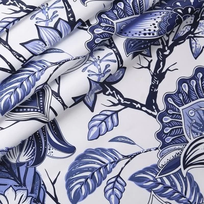 Set Of 2 Cynthia Jacobean Window Curtain Panels - Lush Décor - Image 3