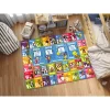 KC CUBS | Looney Tunes Boy & Girl Kids ABC Alphabet, Seasons, Months & Days Educational Learning & Play Nursery Classroom Rug Carpet