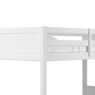 Twin Over Full Capri Wood Bunk Bed White - Hillsdale Furniture - Image 9