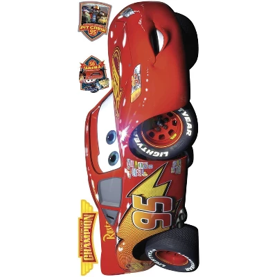 Roommates Cars Lightening McQueen Peel And Stick Giant Wall Decal