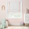 48" X 64" Blackout Roman Kids' Shade Pink With Striped - Pillowfort™