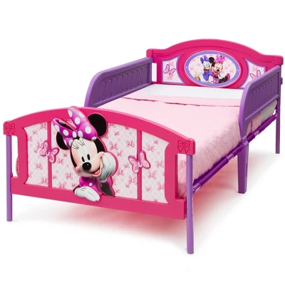 Twin Disney Minnie Mouse Plastic 3D Bed - Delta Children - Image 3