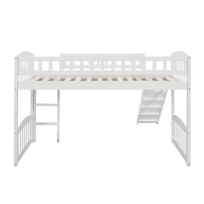 Twin Size Loft Bed With Slide And Ladder - ModernLuxe - Image 7