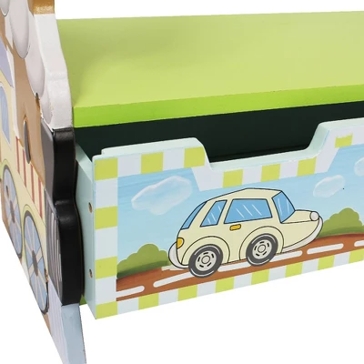 Cars Transportation Bookshelf - Fantasy Fields By Teamson Kids - Image 5