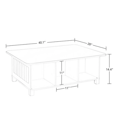 5pc Kids' Activity Table Set With 4 Bins - RiverRidge Home - Image 2