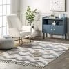 Kirsty Colorful Checkers Kids Tassel Area Rug