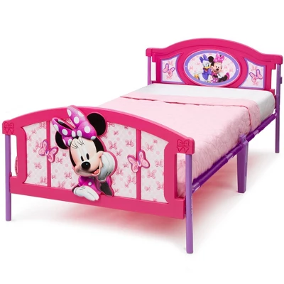 Twin Disney Minnie Mouse Plastic 3D Bed - Delta Children - Image 4