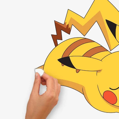 Pokemon Sleeping Pikachu Giant Peel And Stick Wall Decals - RoomMates - Image 5