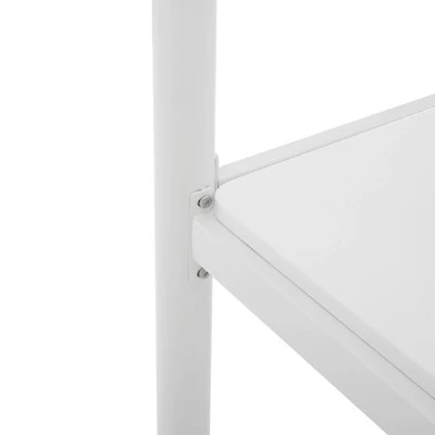 Full Analise Metal Loft Bed With Wood Desk - Saracina Home - Image 6