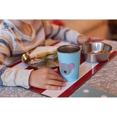 Red Rover 10oz 4pk Stainless Steel Kids Animal Tumbler Cups - Image 3