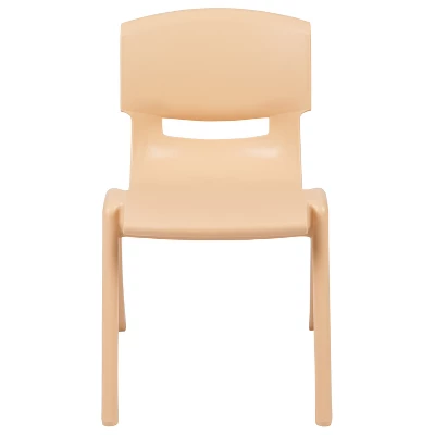 Flash Furniture 2 Pack Plastic Stackable School Chair With 13.25" Seat Height - Image 10